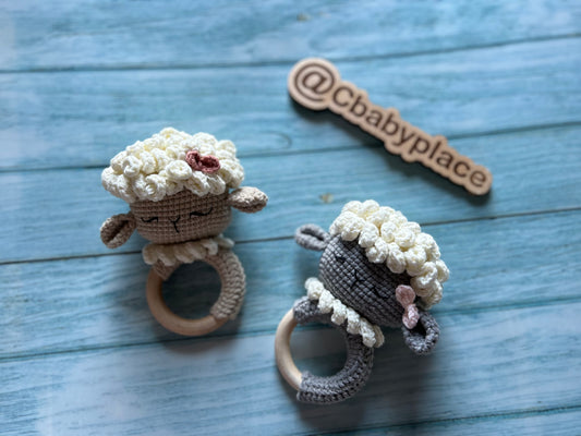 Lamb rattler/ teether